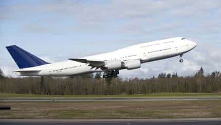 Boeing parkt 747-8 in der Wüste