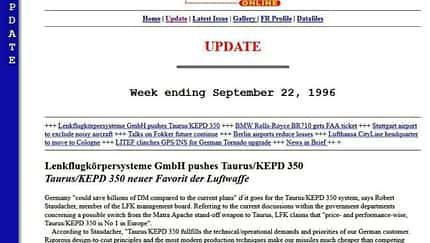 20 Jahre FLUG REVUE Online