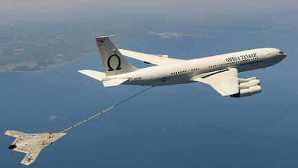 X-47B schafft Luftbetankung