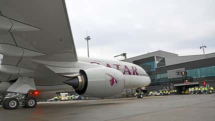 Airbus A350 auf Linie