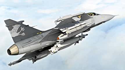 Saab Gripen E in der Entwicklung