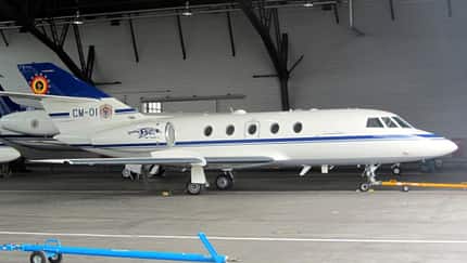 Falcon 20 außer Dienst gestellt