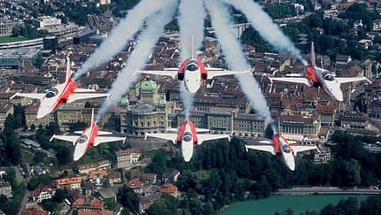 Die Flugzeuge der Schweizer Luftwaffe