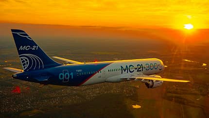 Irkut MS-21: Ärger um Kohlefaser-Embargo