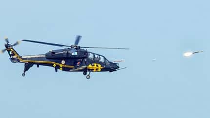 Kampfhubschrauber LCH schließt Waffenversuche ab