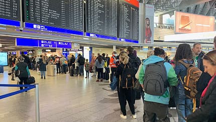 Probleme mit Sicherheitskontrollen in FRA