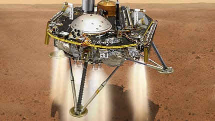InSight auf dem Mars gelandet