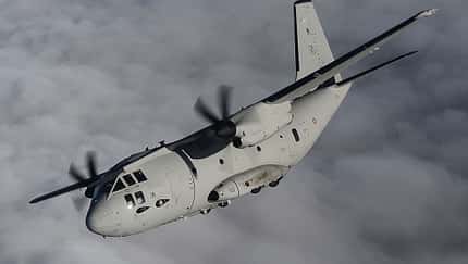 C-27J Spartan mit neuer Avionik fliegt