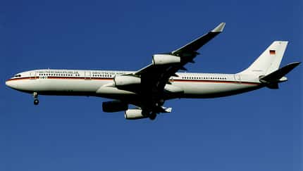A340 der Flugbereitschaft muss umkehren