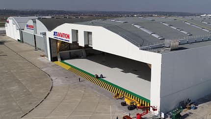 Jet Aviation eröffnet neuen Hangar