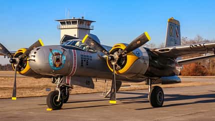 A-26 Invader landet in Bremgarten