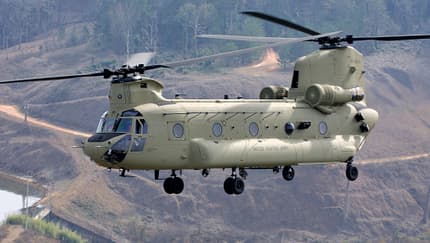 Boeing CH-47F der US Army