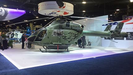 MD Helicopters MD 969 auf der Heli-Expo 2019.