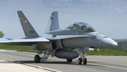 Boeing F/A-18D der Schweizer Luftwaffe.
