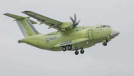 Erstflug der Iljuschin Il-112W am 30. März 2019 in Woronesch