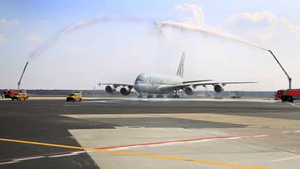 Qatar Airways stellt Frankfurt auf A380 um