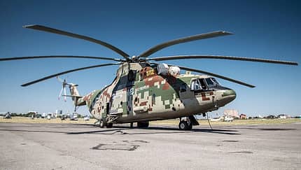Mi-26T2W im August 2018 bei Rostvertol.