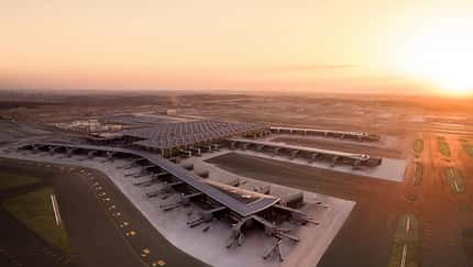 "Big Bang" am neuen Mega-Airport