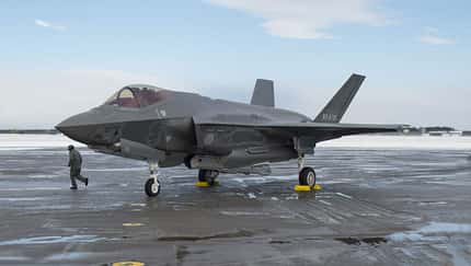 Lockheed Martin F-35A der Japan Air Self Defence Force in Misawa.