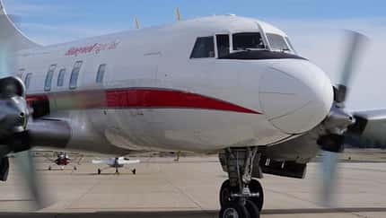 Honeywell mustert fliegenden Test-Oldie aus