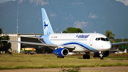 Superjet, Interjet 22 russische Superjets vergammeln in Mexiko