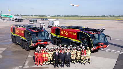 Flughafen Düsseldorf erhält zwei Panther 8x8
