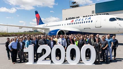 Airbus liefert 12000. Flugzeug aus