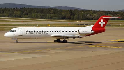 Helvetic verabschiedet Fokker 100