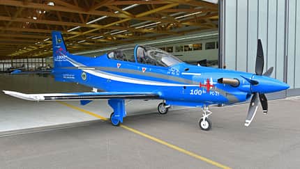 Pilatus PC-21 für Saudi-Arabien.