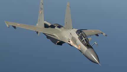 Indische Flugzeuge in Frankreich für Garuda 2019