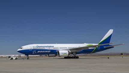 Boeing testet 777 mit neuen Technologien