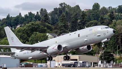 Die erste Boeing P-8A Poseidon für die RAF flog am 12. Juli 2019