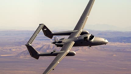 Northrop Grumman Firebird fliegt bemannt und unbemannt.