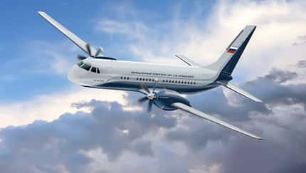 Russlands neue Turboprop-Airliner