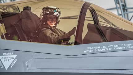 First Female F-35B Pilot