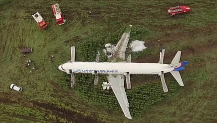 Piloten schildern Notlandung im Maisfeld