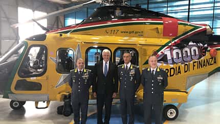 Die 1000. Leonardo AW139 wurde am 20. September 2019 ausgeliefert.