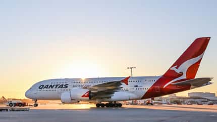 Qantas Airbus A380 mit neuer Kabinenausstattung