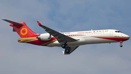 Auslands-Premiere für Comac ARJ 21