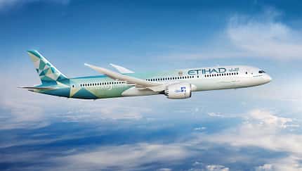 Etihad macht den Dreamliner zum Greenliner
