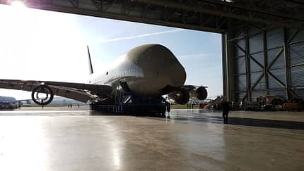 Erster Airbus A380 ist zerlegt