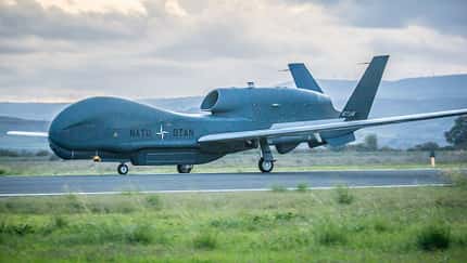 Erste Northrop Grumman RQ-4D der NATO landet in Sigonella