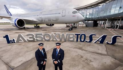 SAS erhält ihren ersten Airbus A350
