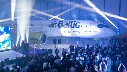 100. Airbus A220 in Mirabel