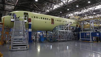 Diese MS-21 wird russische Triebwerke erhalten