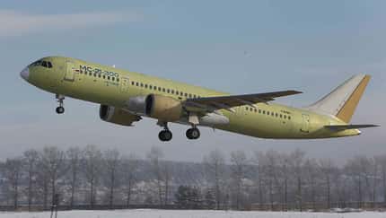 Irkut MS-21-300 Prototyp Nummer 4 startet am 25. Dezember 2019 zum Erstflug