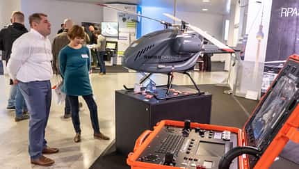 U.T.SEC-Messe in Nürnberg 2019. 