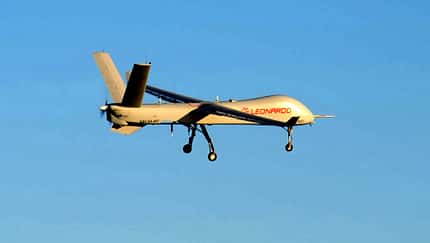 Leonardo Falco Xplorer beim Erstflug im Januar 2020.