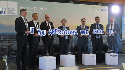 Pressekonferenz zur Ankündigung der European Rotors Messe in Köln im November 2020