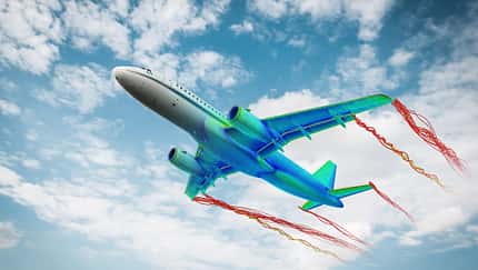 Neue Flugzeugtechnologien in der Simulation